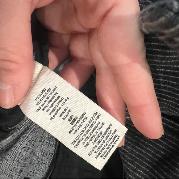 Free People Railroad Stripe Knit Hooded Moto Jacket - Picture 6 of 8